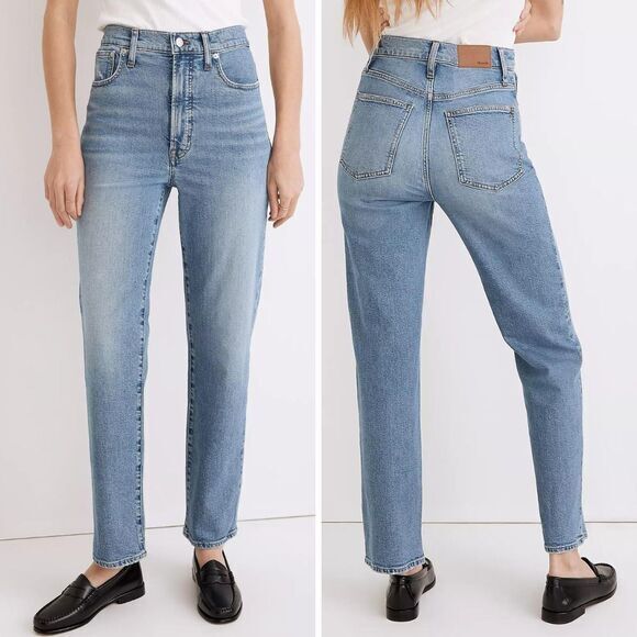NEW Madewell The Perfect Vintage Straight Jean in Montville Wash, 24 - Picture 2 of 15